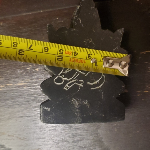 Ganesha Elephant Hindu God black stone statue - Picture 9 of 10